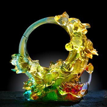 流光溢彩的艺术 琉璃工艺品的世界与宝石鉴赏